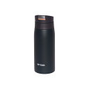 【WEB限定】 タイガー魔法瓶(TIGER) 水筒 350ml 白湯OK ワンプッシュステンレスボトル 片手でらくらく マグ 保温保冷 ブラック MCX-N035K