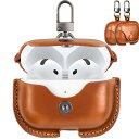 AIYYXX Airpods4 ケース 第4世代 (2024) airpods4 ケース 革 高級本革 PUレザー 全面保護 装着充電可能 LEDライト可視 ワ...