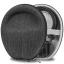 Geekria ケース Sheild ヘッドホンケース 互換性 ハードケース 旅行用 ハードシェルケース マーシャル Marshal Major, Major V, Major IV, Major III, Major II, Mid ANC, Monitor Bluetooth Wireless Over-Ear に対応 収納ポーチ付き (ブラック)