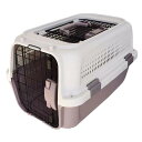 頑丈 ペットキャリー 取っ手付き 輸送キャットドッグケー 航空輸送ボックス 航空輸送委託販売用スーツケース IATA安全基準クリア ダブルドア 小型犬 中型犬 ...