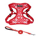 THAIN 犬 ハーネス 超小型犬 犬用ハーネス 超小型犬 ハーネス リード ベストハーネス 犬 抜けない 胴輪 おしゃれ 小型犬の子犬 ドッグハーネス チワワ...