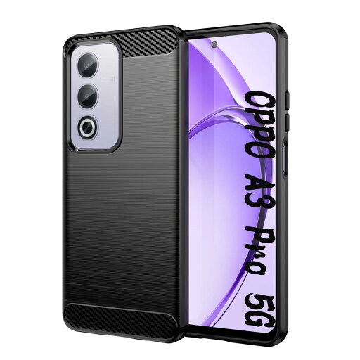 【UNEED】OPPO A3 Pro 5G 用の スマホケース oppo a3 5G 用の ケース カバー ケース 炭素繊維カバー (素材/TPU) 指紋防止 滑り止め 薄型 軽量 耐衝撃 簡易脱着 ソフトケース カラー:黒 【UNEED】OPPO A3 Pro 5G 用の スマホケース oppo a3 5G 用の ケース カバー ケース 炭素繊維カバー (素材/TPU) 指紋防止 滑り止め 薄型 軽量 耐衝撃 簡易脱着 ソフトケース カラー:黒