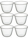 iwaki スイーツカップ (ゼリー) 160ml 6個セット KBT942