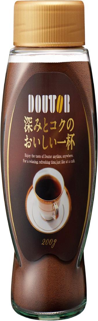 ドトールコーヒー インスタントコーヒー 深みとコクのおいしい一杯(SD) 200gのサムネイル