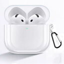 【2024強化版】ILYAML for AirPods 4 ケース TPU素材 AirPods 4 用 ケース ワイヤレス充電可能 軽量 キズ防止 スリム 耐衝...