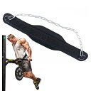 Smilerain 懸垂 ベルト 加重ベルト ディプスベルト ディッピングベルト トレーニングベルト 耐久性 付け心地が良い チェーンの長さ調節できる 丈夫で使...