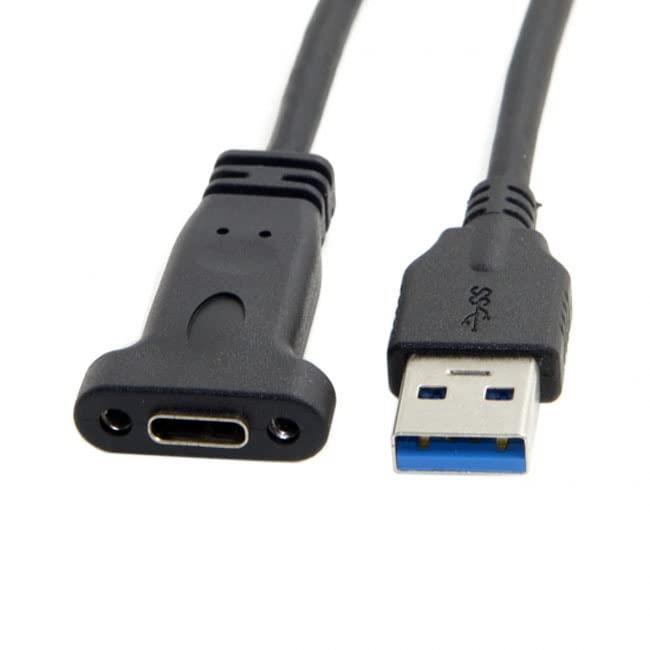 CY - C USB 3.1タイプCメスto USB 3.0 Aオスデータケーブルfor MacBookタブレット携帯電話