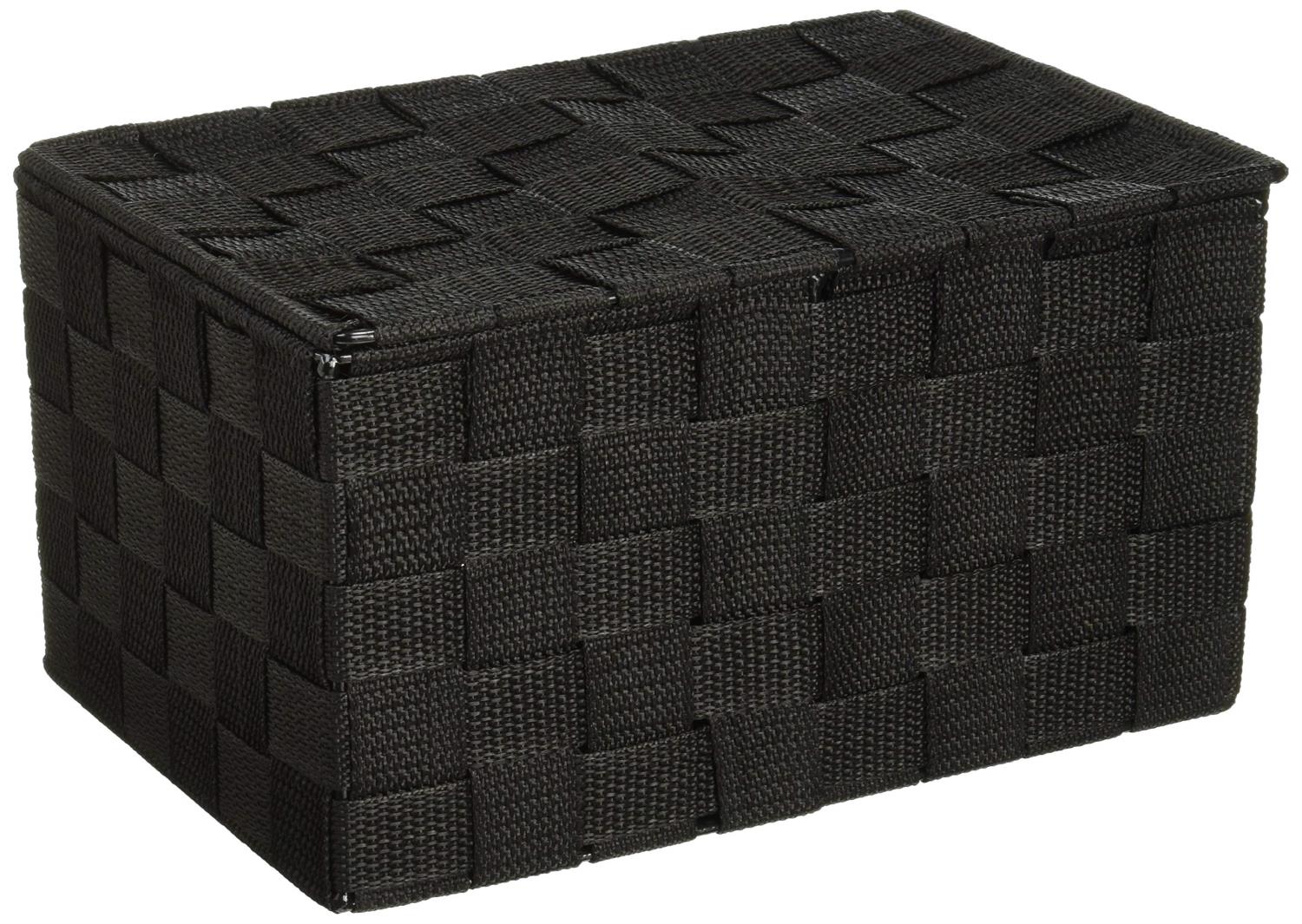 PPバスケット ふた付き23cm 58-81BK