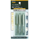 TRUSCO(トラスコ) ハンドタップ ウイットねじ用・SKS 3/16W24 セット T-HT3/16W24-S