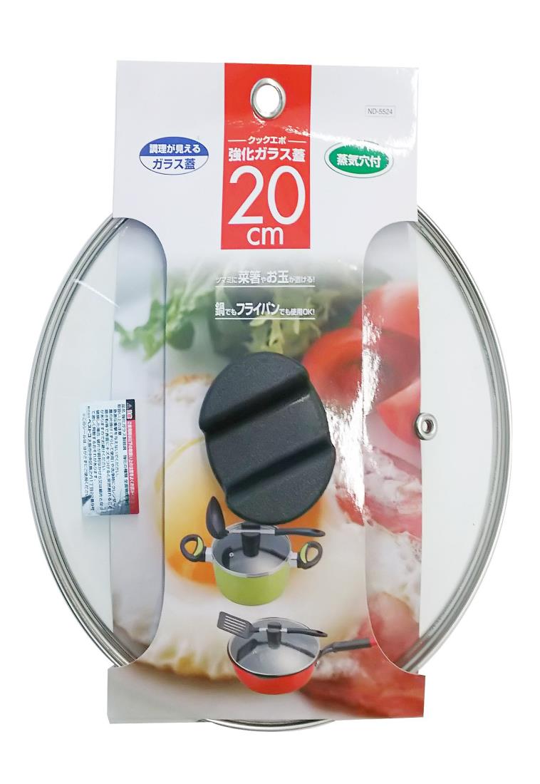 ベストコ クックエポ 強化ガラス蓋 20cm ND-5524