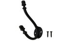 ハイロジック TQOOL スタイリッシュ ダブルコートフック ブラック 58644
