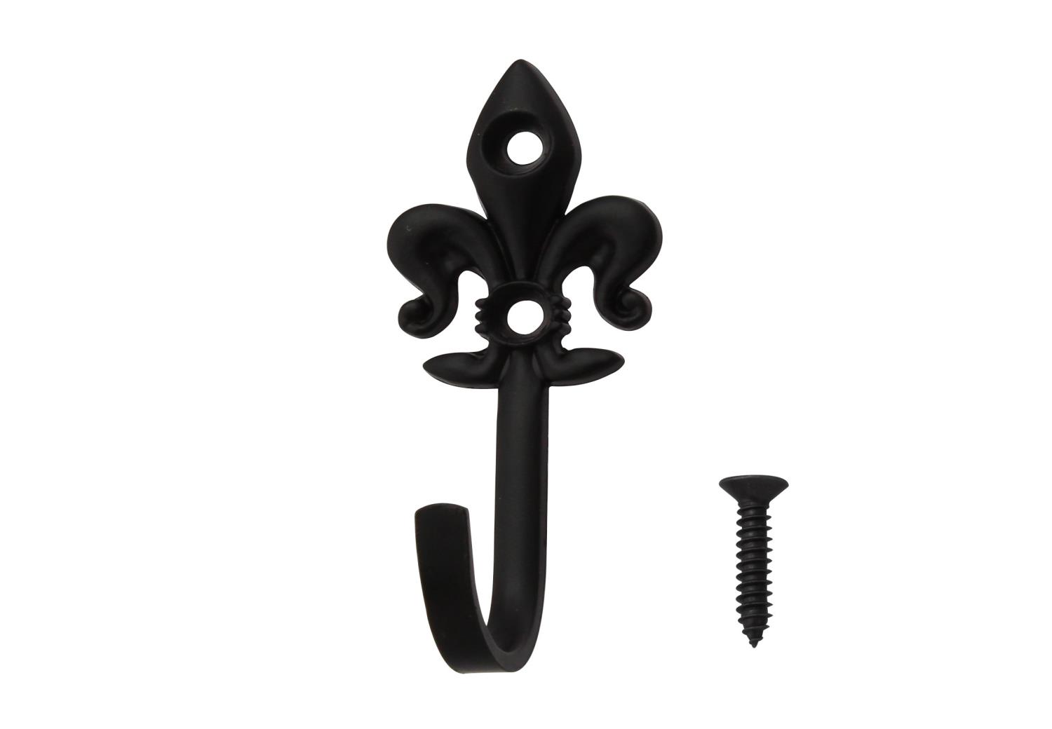 TQOOL スタイリッシュ シンプルフック ブラック 58632