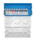 リキテックス(Liquitex) ガッシュ・アクリリック プラス 12色(13本) ツインパレットセット G4 10ml
