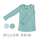 ウィロースイム 水着 WILLOW SWIM 【トップスのみ】Sea-foam Harrison ハリソン スイムウェア 上下別 セパレート ベビー 長袖 ラッシュガード 赤ちゃん キッズ ジュニア 子供用 UVカット Harrison ハリソン 男の子 ボーイズ SPF50+