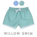 ＼マラソンP3倍!／ウィロースイム 水着 WILLOW SWIM Sea-foam Harrison ハリソン スイムウェア 上下別 セパレート ベビー 長袖 ラッシュガード 赤ちゃん キッズ ジュニア 子供用 UVカット Harrison ハリソン 男の子 ボー