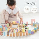 エドインター 【Candy Domino - キャンディドミノ -】Milky Toy【3歳】ドミノ おもちゃ 木のおもちゃ パステル おもちゃ インテリア クリスマス 出産祝い 男の子 女の子 ベビー 赤ちゃん キッズ 子供 子ども 誕生日 プレゼント 収納袋付き [ct100]