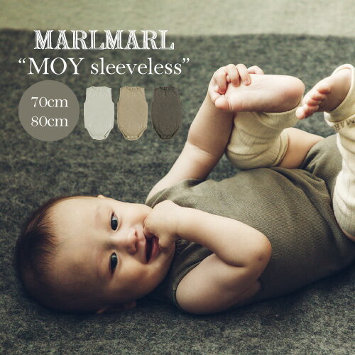 ޡޡ MARLMARL ȩ MOY sleeveless(꡼֥쥹) ˤλ λ ˥ååȥ 3顼(hakuji/rikyu/nibi-iro) 70cm(0-1) 80cm(1-2) ڥΡ꡼֡  made in japan ûȩ ۡڥۡ륬 ˥åȡ