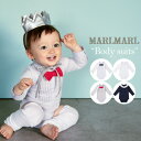 【9/1限定★最大100％2人に1人ポイントバック】マールマール ボディスーツ MARLMARL bodysuits ロンパース ベビー 男の子 女の子 0歳 - 2歳 4カラー（pintuck white/pintuck grey/petal white/