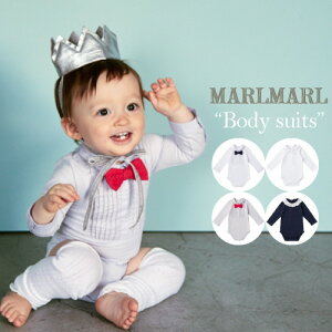 マールマール ボディスーツ MARLMARL bodysuits ロンパース ベビー 男の子 女の子 0歳 - 2歳 4カラー（pintuck white/pintuck grey/petal white/petal navy） 70-80cm 【フォーマル】 【出産祝い】 【ギフト】 【出産祝い 女の子】 【出産祝い 男の子】