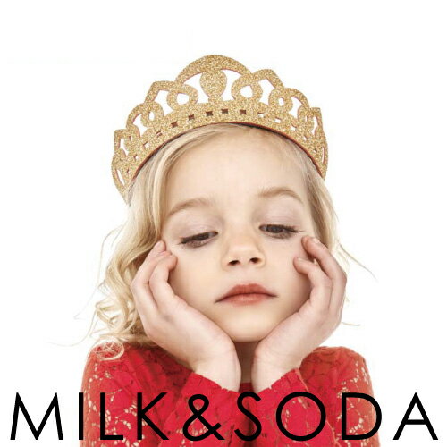 ミルク＆ソーダ | ヘアーアクセサリー TIARA PRINCESS headband ミルクアンドソーダ オーストラリア 夏 プール リゾート 海 フォーマル パーティー オシャレ キッズ
