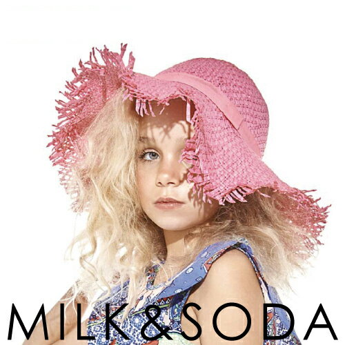 ミルク＆ソーダ MILK SODA ハット ARABELLA FLOPPY HAT ミルクアンドソーダ オーストラリア 夏 プール リゾート 海 海水浴 日差し 紫外線 対策 太陽 フォーマル パーティー オシャレ キッズ