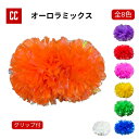 【全6色 ポンポン オーロラミックス】 チア チアダンス ポンポン チアポンポン 応援グッズ 競技チア 競技用 大会用 イベント ダンス衣装 チアリーディング ...