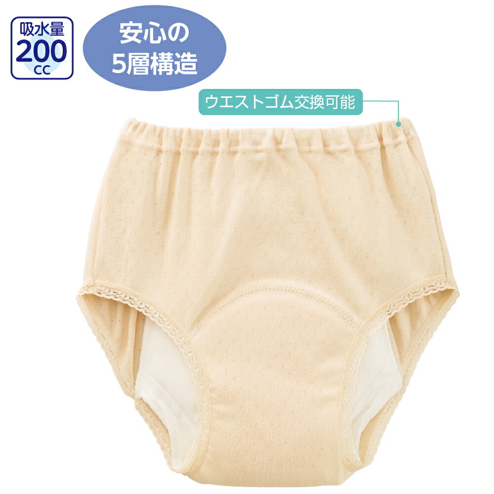 女性用 尿漏れパンツ オールシーズン 全2色 M-LL 【 安心快適ショーツ（2枚組） K20 】 母の日 誕生日プレゼント ギフト シニア レディース 祖母 おばあちゃん 60代 70代 80代 90代