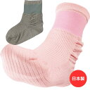 転倒予防 靴下 レディース 全2色 23-24cm 【 どんどんウォーク K22 】 履きやすい 介護 衣料 シニア レディース 祖母 おばあちゃん 70代 80代 90代