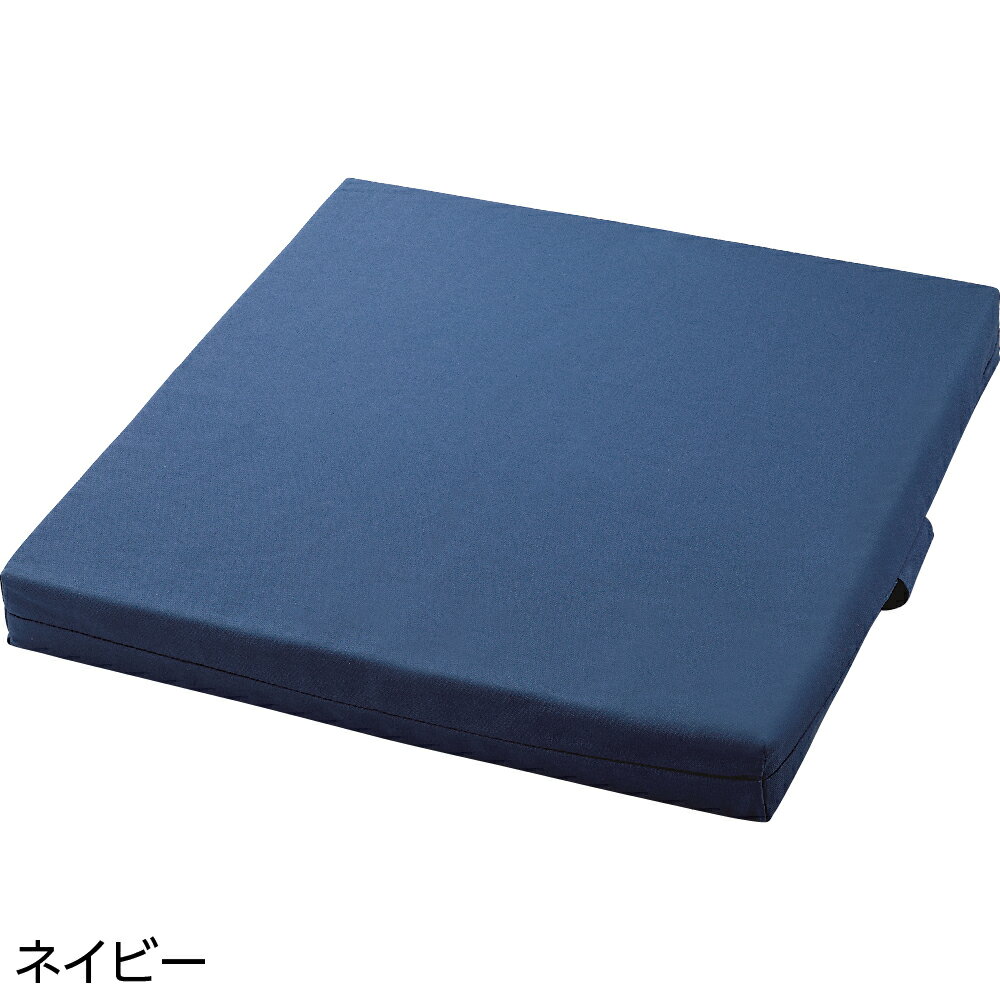 介護 クッション 全2色 40×40×5cm 【 ベルトサポート低反発クッションK21 】 介護施設 利用