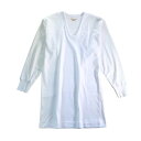 【 楽天スーパーSALE 】 30%OFF ! グンゼ GUNZE 快適工房 8分袖 U首 シャツ メンズ オールシーズン ホワイト LL KH3810(4)