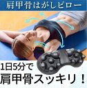 【シリーズ累計10万個突破!】 肩甲骨はがし ピロー 肩甲骨はがしピロー 肩甲骨 背中 マッサージ ストレッチ ツボ押し はがし 【整形外科医×柔道整復師がW監修!】 健康器具 健康グッズ 解消グッズ 肩凝り 肩こり こり コリ を ほぐす 指圧
