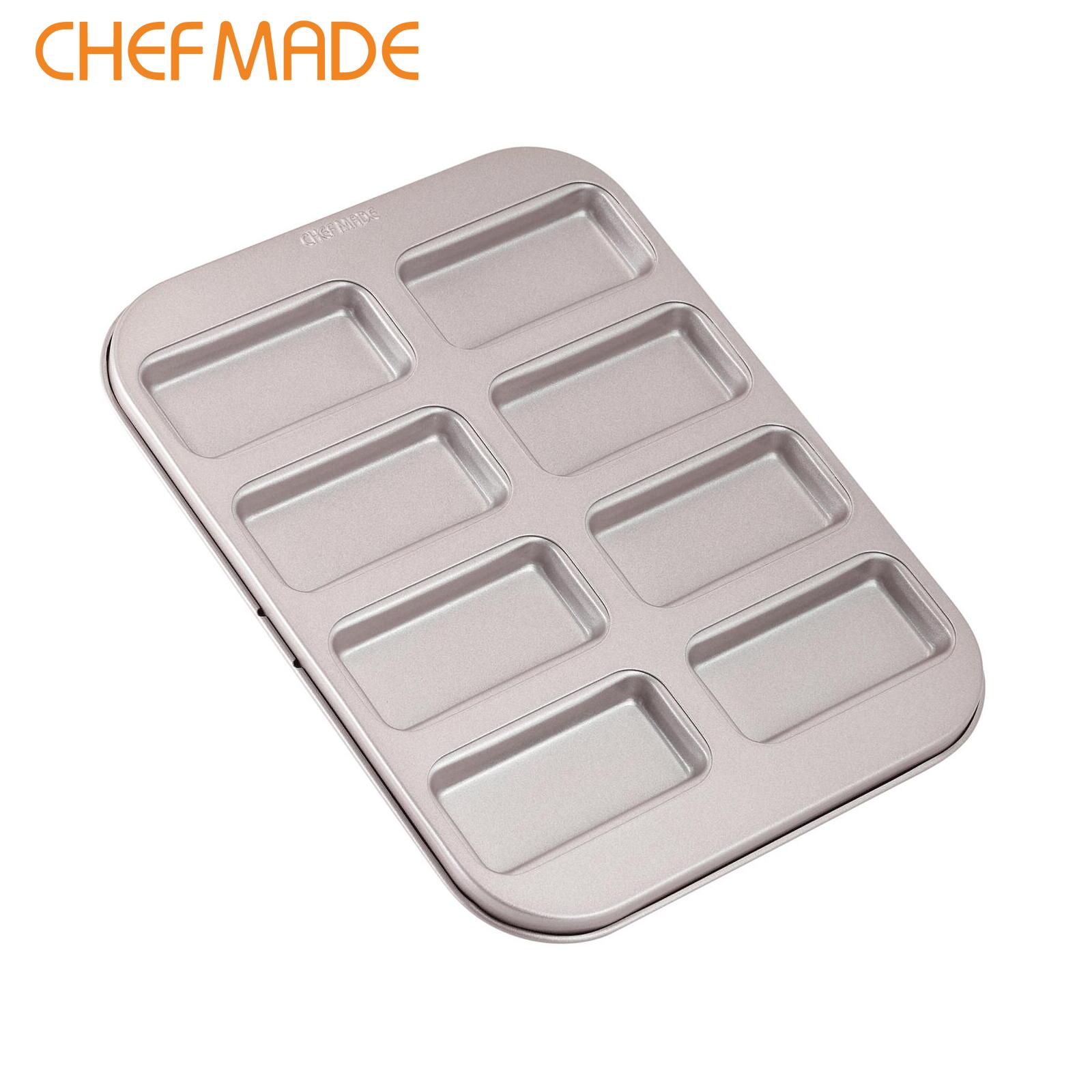CHEFMADE フィナンシェ型 8個取 ノンスティック(25.5*19.5*1.2cm)