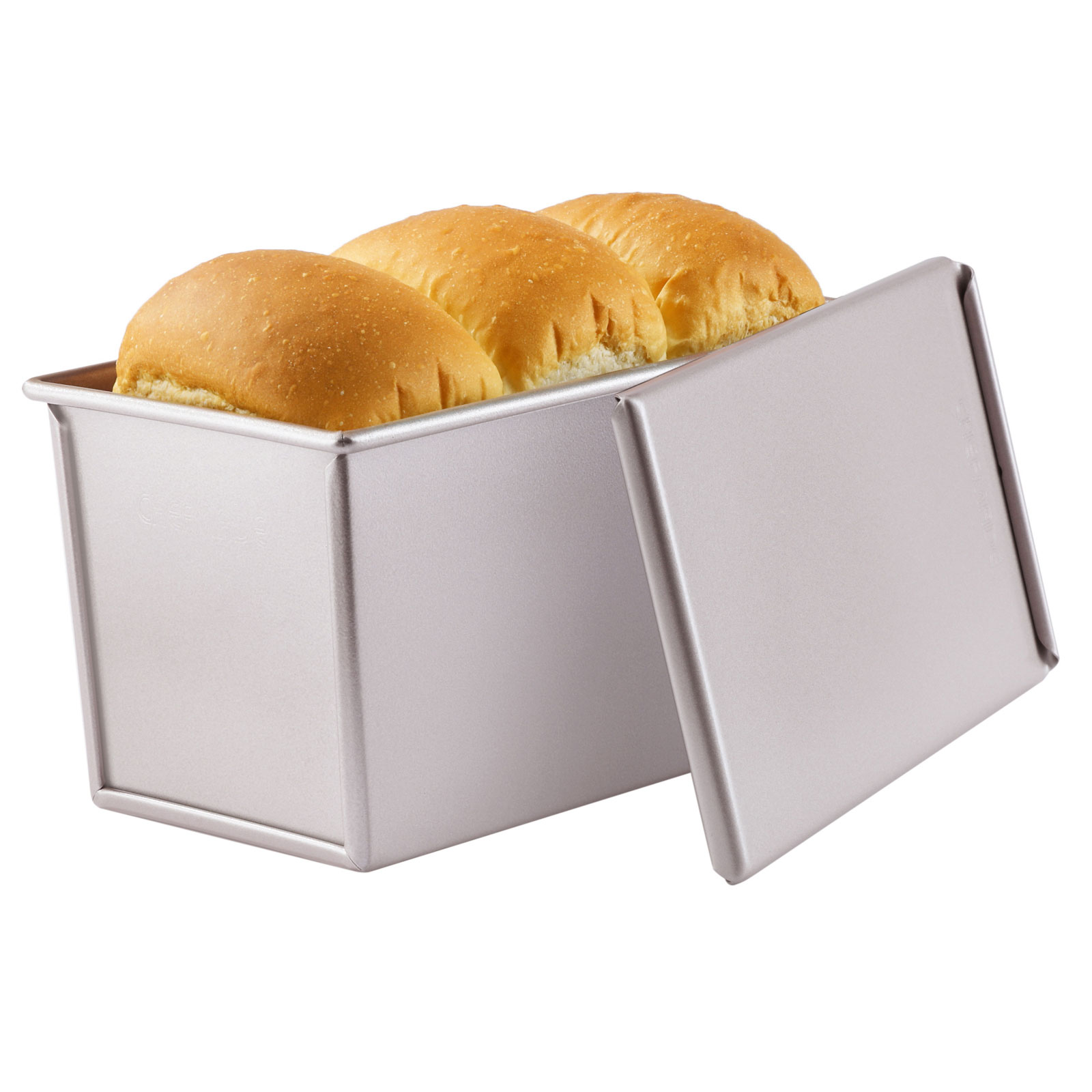 CHEFMADE 食パン型 蓋付き ノンスティック(10.7 x 19.6 x 11.2CM)