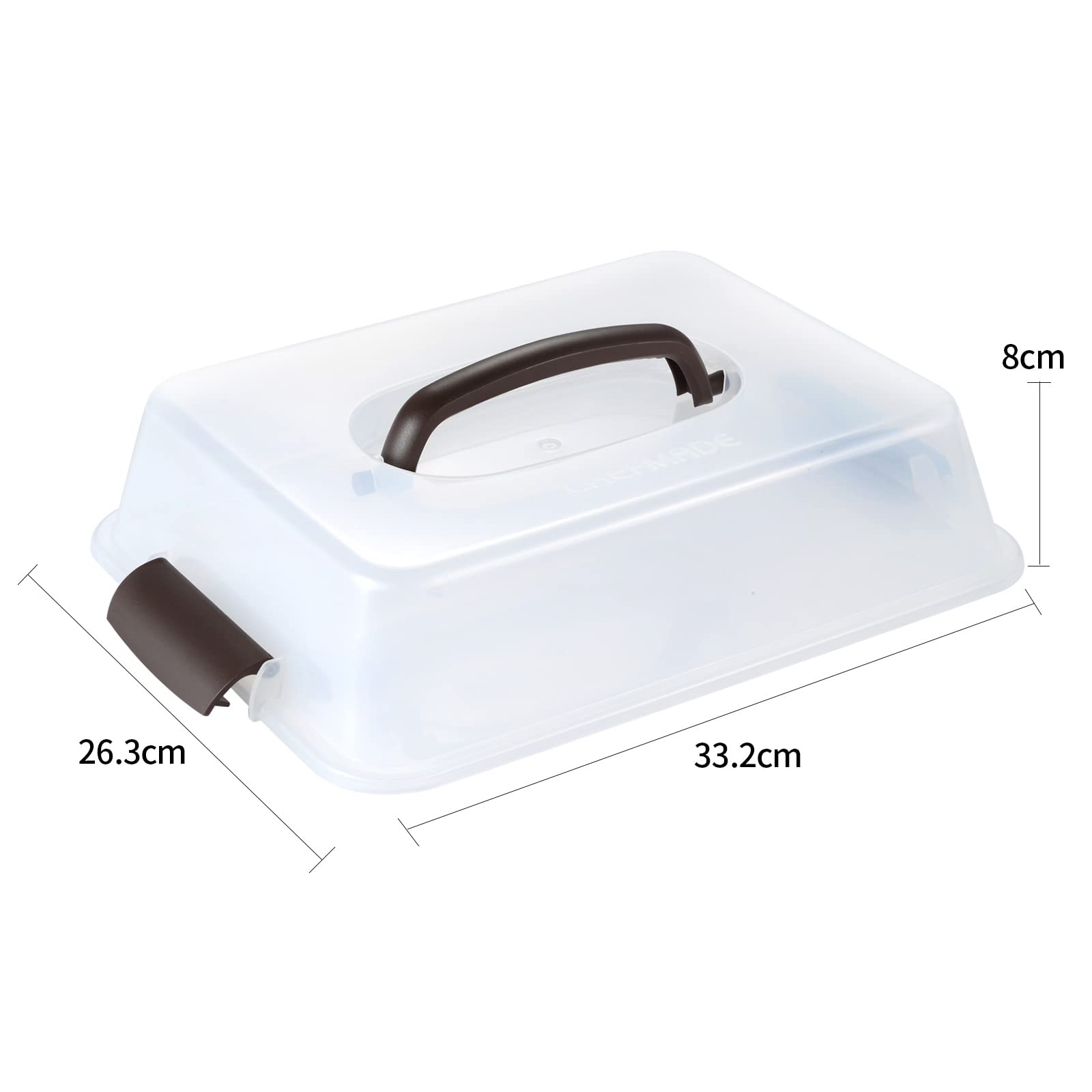 CHEFMADE食品保存カバー ケーキフードカバー プラスチックフレッシュカバー 透明 3...