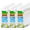 シェフズチョイス オーガニック ココナッツウォーター 330ml 100 ピュア 完全無添加 Organic 100 pure coconut water