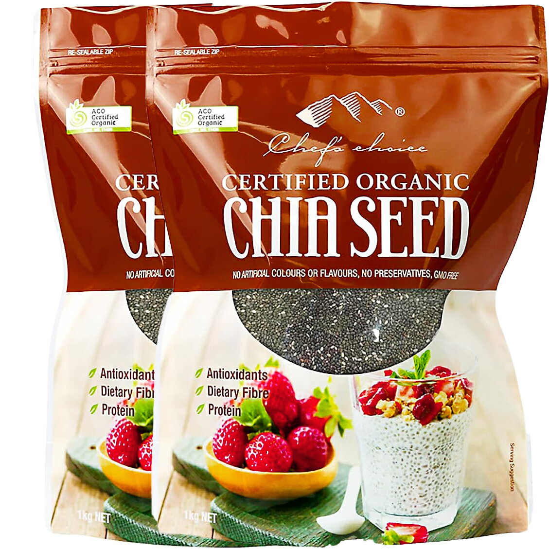 VFtY`CX I[KjbN `AV[h 1kg ~ 2 Organic Chia Seed [ L@`AV[h I[KjbN`AV[h Ɩp