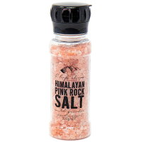 シェフズチョイス ヒマラヤ岩塩 200g ミル付き BPAフリーボトル Pink Rock Salt with Grinder 岩塩 ピンクソルト ぴんくそると ピンク岩塩