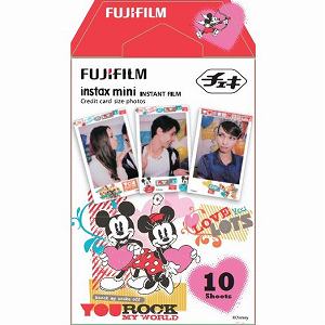 FUJIFILM（富士フィルム）チェキ用絵柄フィルム　ミッキー＆フレンズ