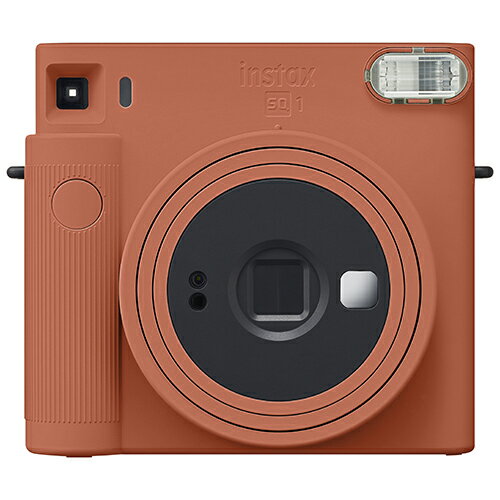 富士フィルム　チェキスクエアカメラ instax SQUARE SQ1 テラコッタオレンジ