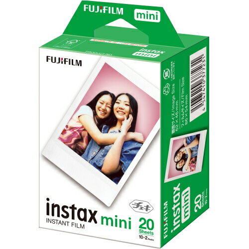 【20枚】富士フィルム チェキフィルム 2本パック 20枚 INSTAX MINI JP 2