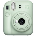 富士フィルム　チェキ12　instax mini12 ミントグリーン チェキカメラ12GREEN