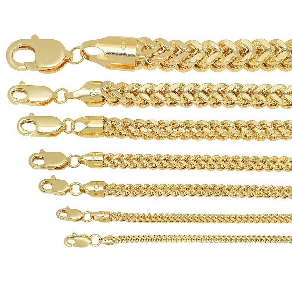 tN`F[ tR`F[ Franco Chain 10k CG[S[h Yellow Gold lbNX Necklace `F[ chain 1.5mm 2mm 2.5mm 3mm 4mm 5mm 6mm 40cm 45cm 50cm 55cm 60cm 65cm 70cm 75cm 80cm 85cm 90cm 95cm 100cm