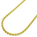 【送料無料】K14 イエロー ゴールド 2.5mm ラウンド ボックス リンク ネックレス チェーン 41-61cm ダイヤモンド ジュエリー JOERODEO...