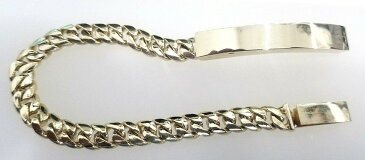 【送料無料】 10k イエローゴールド 8mm マイアミキューバンリンク ヘビー ID ブレスレット 23cm JOERODEO 【JACOB&CO ジェイコブ アンド コー/Aqua Masterアクアマスター/Joe Rodeo ジョーロデオ/Techno by JPM テクノバイジェイピーエム正規品販売店】