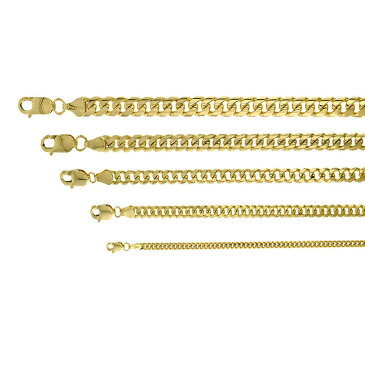 【送料無料】 14k ゴールド 2.7mm-6.1mm マイアミキューバンリンクチェーン ネックレス 51cm 56cm 61cm 67cm 72cm 77cm JOERODEO 【JACOB&CO ジェイコブ アンド コー/Joe Rodeo ジョーロデオ/Techno by JPM テクノバイジェイピーエム正規品販売店】