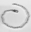 【送料無料】18kt ホワイト ゴールド ナゲット チェーン 約21cm 約4mm 約13g ネックレス ブレスレット JOERODEO【JACOB&CO ジェイコブ アンド コー/Aqua Master アクアマスター/Joe Rodeo ジョーロデオ/Techno by JPM テクノバイジェイピーエム 正規品販売店】