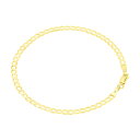 【送料無料】10K イエローゴールド キューバンチェーン 約3.5mm 約22cm ネックレス ブレスレット JOERODEO 【JACOB&CO ジェイコブ ...