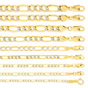 【送料無料】10K イエローゴールド イタリアンフィガロチェーン 約7.5mm 約71cm ネックレス ブレスレット JOERODEO 【JACOB&CO ジェイコブ アンド コー/Aqua Master アクアマスター/Joe Rodeo ジョーロデオ/Techno by JPM テクノバイジェイピーエム 正規品販売店】(4)