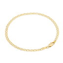 【送料無料】10K イエローゴールド マリーナチェーン 約3mm 約21cm ネックレス ブレスレット JOERODEO 【JACOB&CO ジェイコブ アンド...
