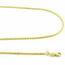 【送料無料】14K イエローゴールド ロープチェーン 約1.5mm 約51cm ネックレス ブレスレット JOERODEO 【JACOB&CO ジェイコブ アン...